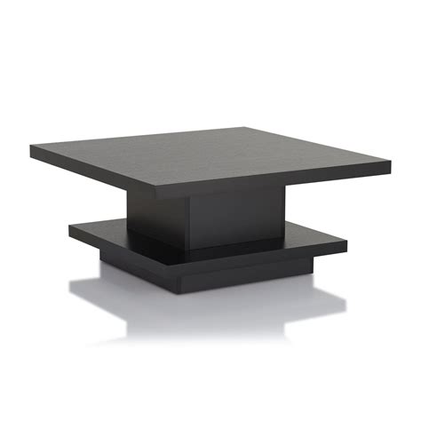 Furniture Of America Carenza Modern Square Coffee Table Black