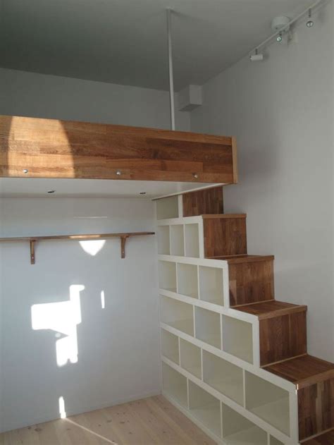 Genius Loft Stair For Tiny House Ideas 16 Diy Loft Bed Loft Bed