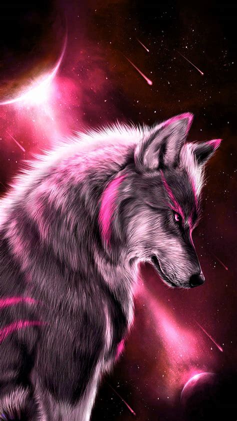 Free Galaxy Wolf Wallpaper Downloads 100 Galaxy Wolf Wallpapers For