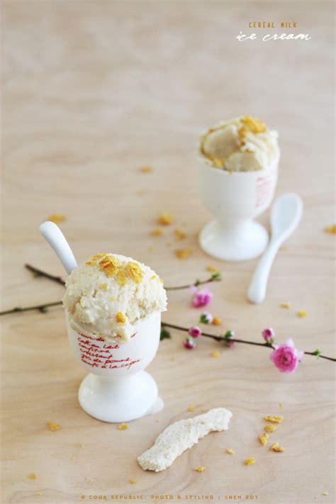 It also may need some extra sugar. Cereal Milk Ice Cream - Cook Republic