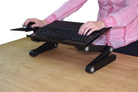 Workez Keyboard And Mouse Tray Ergonomic Adjustable Height Angle