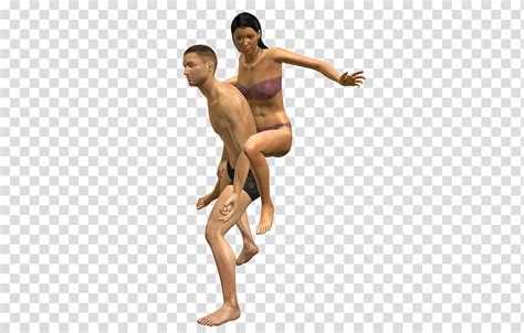 Couples Nude Man And Woman Illustration Transparent Background PNG