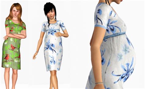 Sims 4 Pregnant Clothes