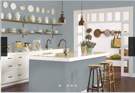 Sherwin williams colors for exterior and interior walls. Sherwin Williams "Cadet" for living room and dining room ...