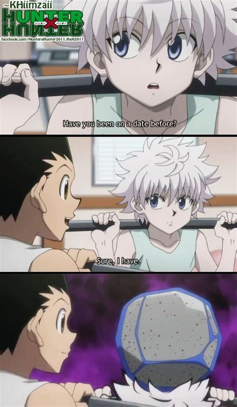 Killuas Reaction Is Effing Hilarious I Love Hunter X Hunter Hunter X