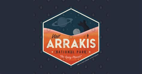 Dune Visit Arrakis The Spicy Planet Vintage Travel Poster Dune