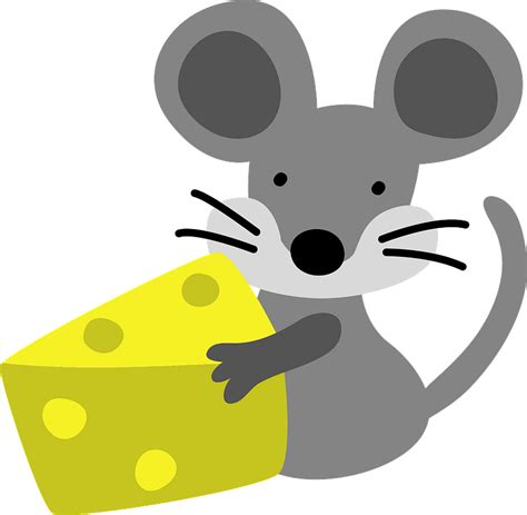 Mouse With Cheese Clipart Free Download Transparent Png Creazilla