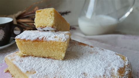 Torta Al Latte Caldo Hot Milk Sponge Cake Impastando A Quattro Mani