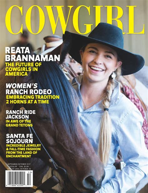 Cowgirl Septemberoctober 2017 Magazine Get Your Digital Subscription