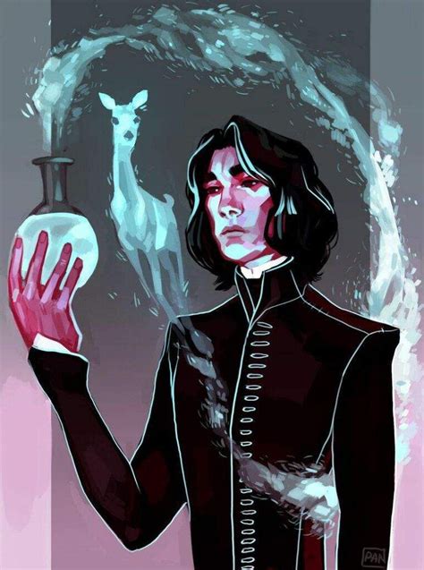 Pin By Crimsonmyriad On Severus Snape Harry Potter Artwork Harry