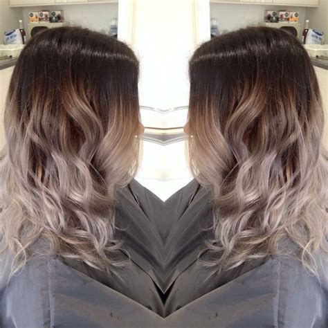 gorgeous grey  brown ombre hair ombre hair hair styles grey ombre hair