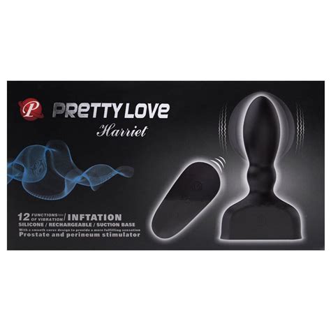 Plug Anal Inflável 12 Vibrações Harriel Sensual Love