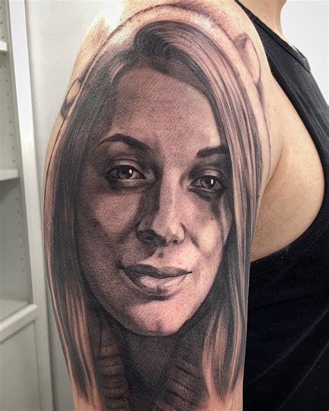 Tattoo Uploaded By Stefan Hatchikian Art Tattoo Studio • Portrait Black