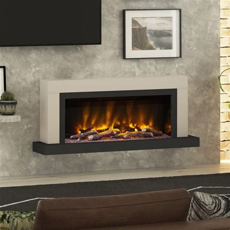 Pryzm 57” Vardo Wall Mounted Electric Fire