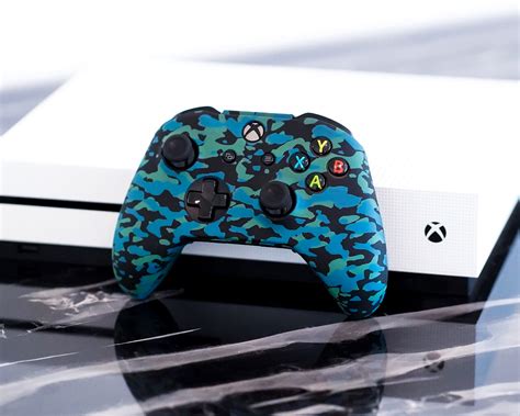 Submarine Camo Proflex Xbox One Silicone Controller Skin Cover Case