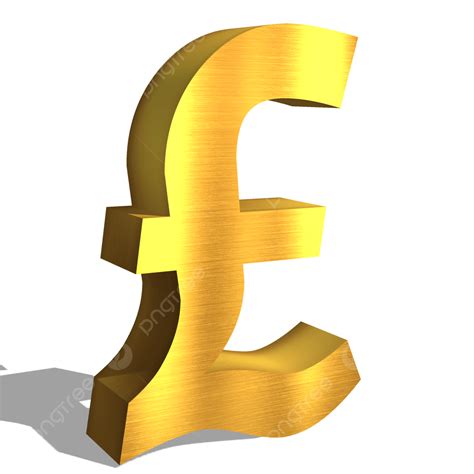 Uk Pound 3d Currency Symbol Uk Pound 3d Uk Pound 3d Currency