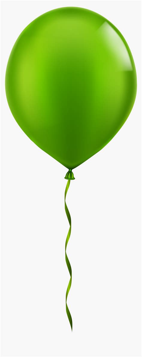 Green Balloon Png Clip Art Green Balloons Transparent Png Kindpng