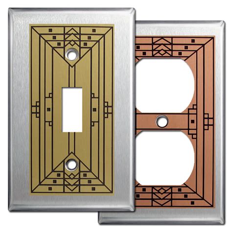 Designer Craftsman Style Switch Plates And Outlet Covers Made In Usa