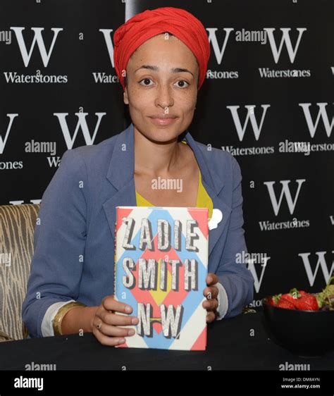 British Author Zadie Smith Signs Copies Of Her New Novel Nw At