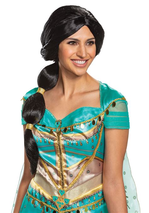Adult Aladdin Live Action Jasmine Wig Aladdin Costumes