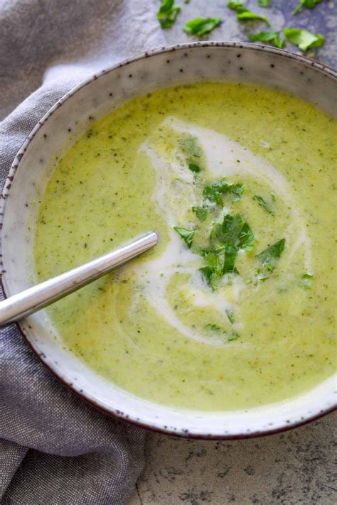 Vegan Broccoli Soup The Stingy Vegan