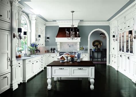 If you have a smaller kitchen, this layout can make the space feel crowded. A Touch of Southern Grace : I'm Dreaming Of A White Kitchen