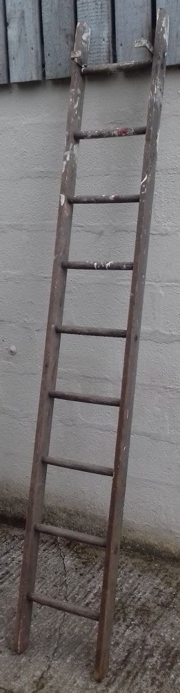 Antique Reclaimed Listings Reclaimed Wooden Ladder Salvoweb Uk