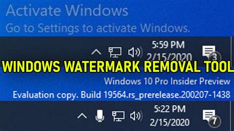 Windows 10 Watermark Removal Autosmaha