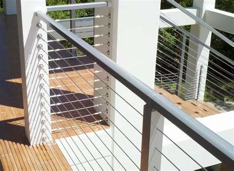 These stairs have a railing made of rope! 7 Deck & Porch Railing Ideas (With Pictures) - Decks ...