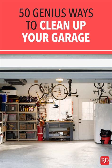 50 Genius Ways To Clean Up Your Garage In 2020 Home Cleaning Garage