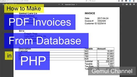 Invoice Management System Using Php Mysql Source Code