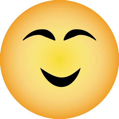 Vector Transparente Png Y Svg De Feliz Emoticon Emoji Images