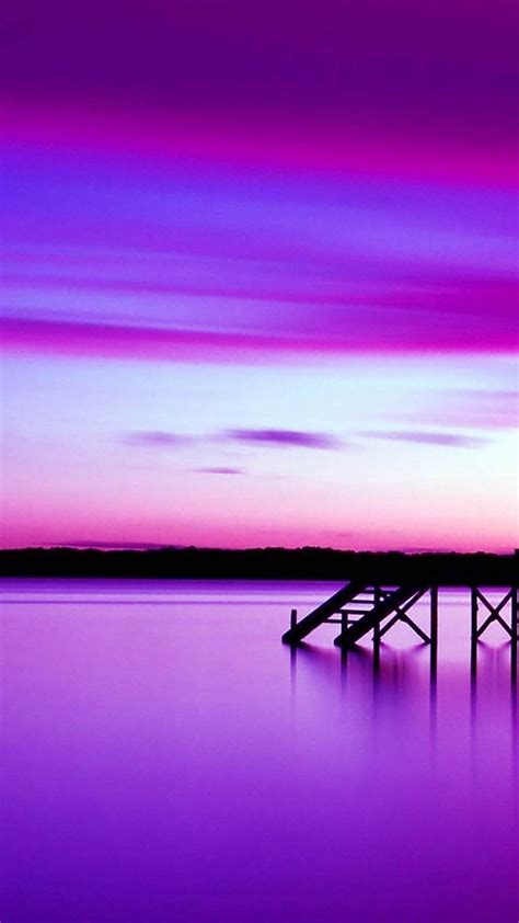 Purple Aesthetic Landscape