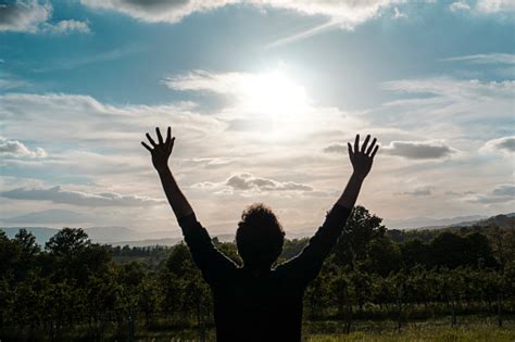 Raising Hands Up In The Sky Stock Photo And More Pictures Of Adult Istock