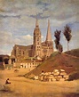 Imágenes Arte Pinturas: CATEDRAL DE CHARTRES, JEAN BAPTISTE COROT