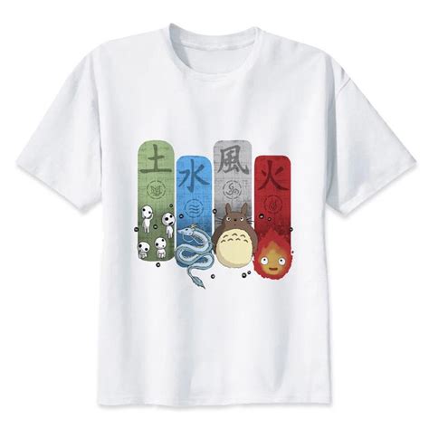 Ghibli Elemental T Shirt Ghibli Store