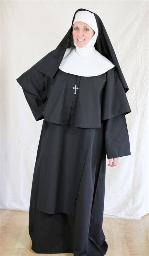 authentic looking 7 piece nun costume habit etsy nun costume nun outfit nuns habits