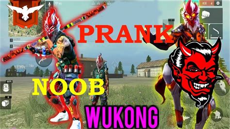 Free fire is the ultimate survival shooter game available on mobile. FREE FIRE 😎NOOB MONKEY KING ( WUKONG ) PRANK - YouTube