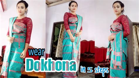 How To Wear Dokhona In Just Easy Steps Bodo Traditional Attire