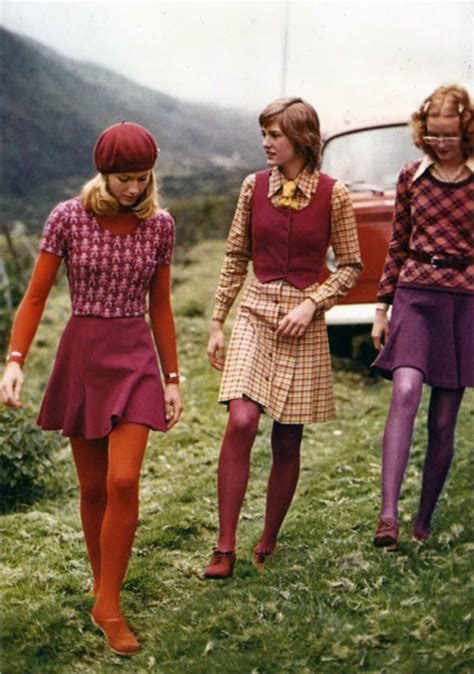 vintage color 70s inspired fashion retro fashion sixties fashion
