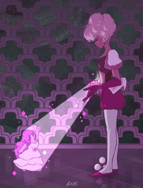 Pink Diamond Designing Her New Identity Pink Diamond Steven Universe Rose Quartz Steven