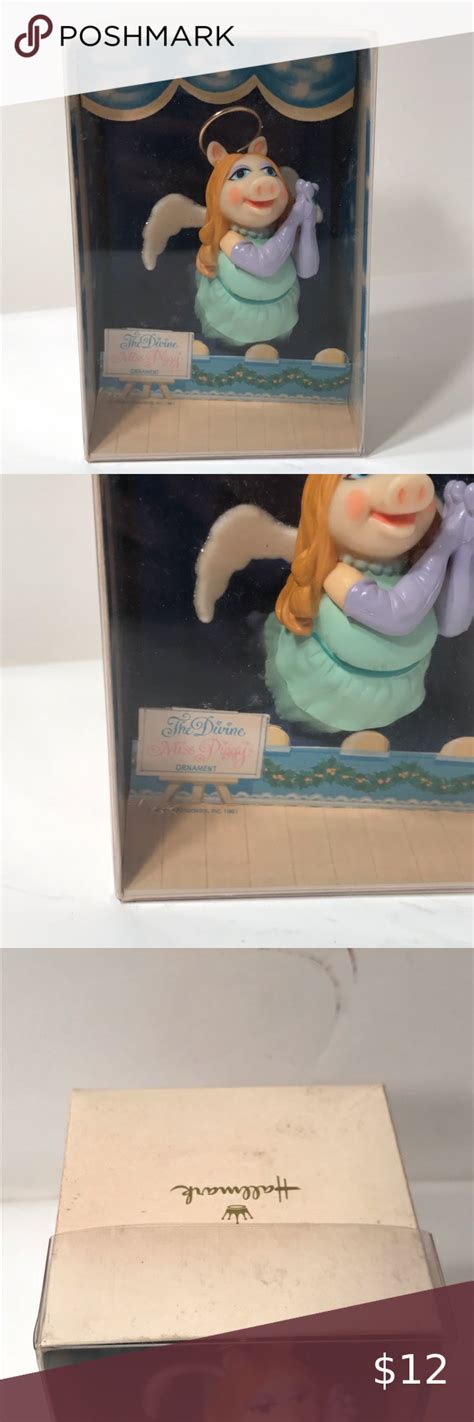 Vintage 1981 Miss Piggy Christmas Ornament Divine And Timeless