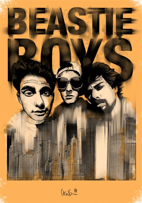 Beastie Boys Poster Vintage