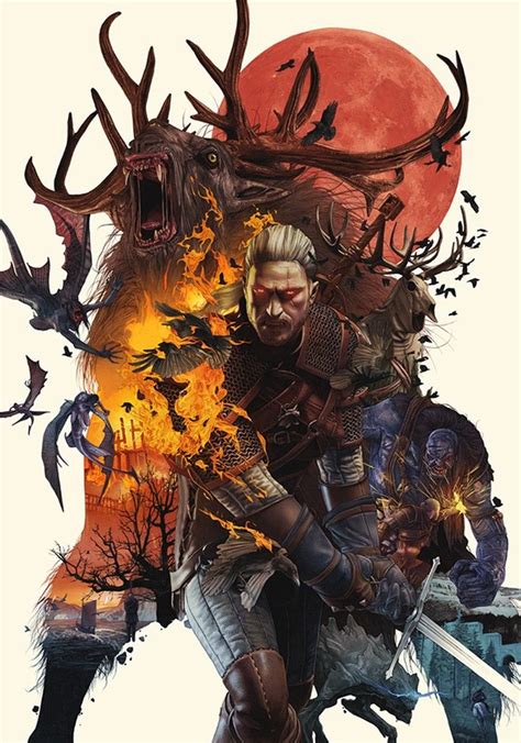 Tremendous Illustration Art The Witcher The Witcher Wild Hunt