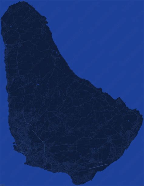 Barbados Vector Map Minimalist Political Ai Pdf Boundless Maps