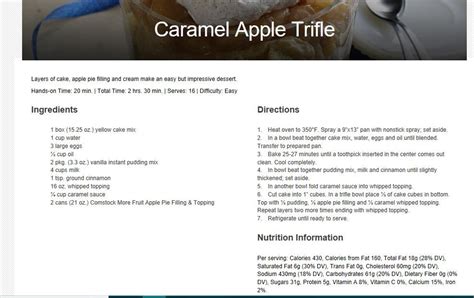 I am thankful that there are apps to arrange grocery/food delivery as i'm unable frys has mostly been lovely. Caramel apple trifle - Fry's | Caramel apple trifle ...