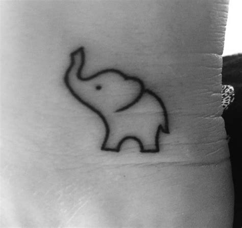 Baby Small Elephant Tattoo Designs Girlterestmag