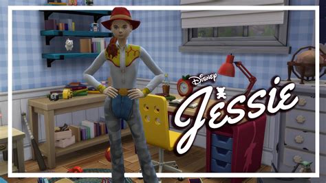 Disney Pixar Speed Sim 3 Toy Story 🤠 Jessie Los Sims 4 Youtube