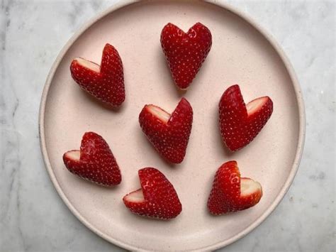 Heart Shaped Strawberry