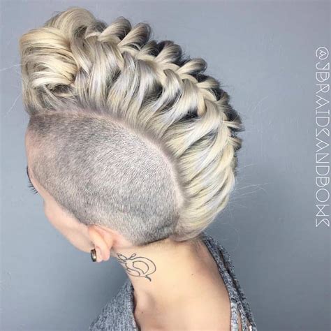 12 Fabulous Braided Mohawk Hairstyles With A Weave Sheideas